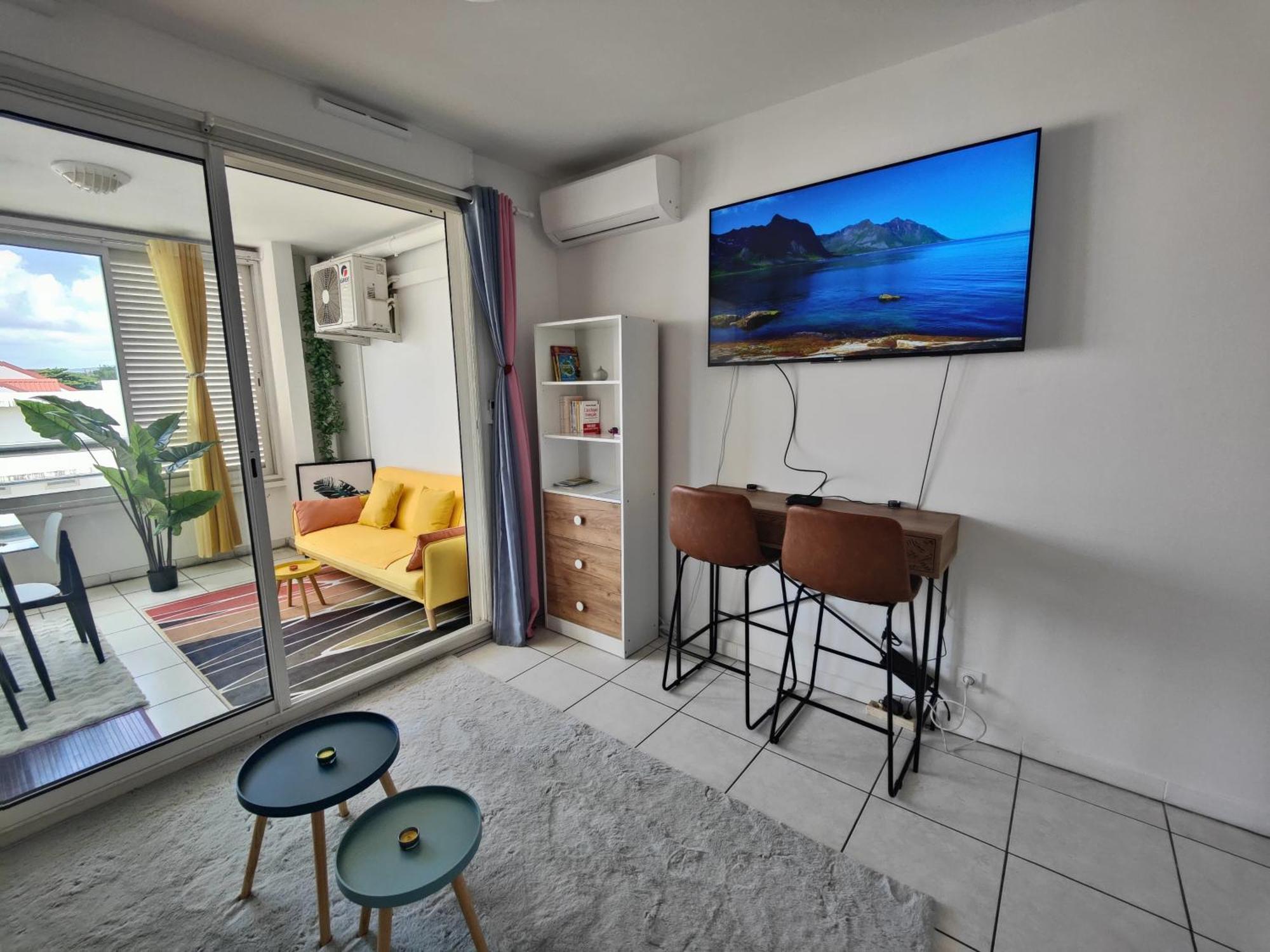 Studio Vanille - Vue Mer Saint-Denis Exteriér fotografie